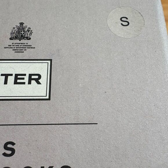 NWT Hunter Boot Socks Blue Kid Size: Small 8/10 - Picture 3 of 5